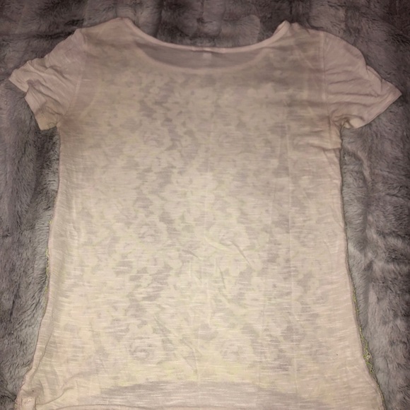sheer floral print t-shirt - Picture 6 of 6